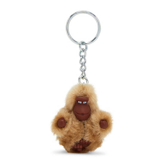 Accesorios Kipling Sven Extra Small Iconic Monkey Keychain Beige | MX 1974MQ